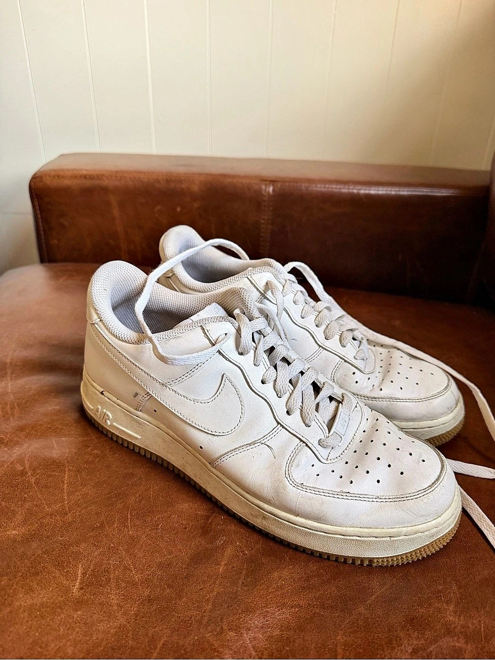 Nike Air Force 1 Low '07 White Gum White Sneakers
